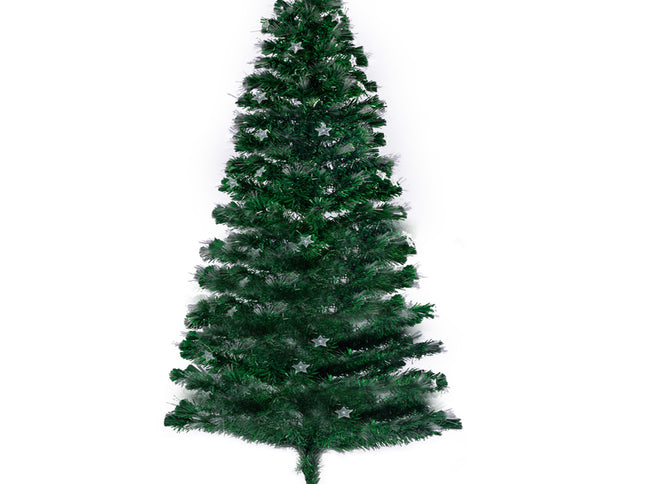 Christabelle 1.2m Enchanted Pre Lit Fibre Optic Christmas Tree Stars Xmas Decor
