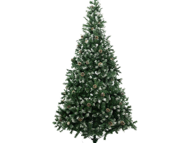 Christabelle 1.5m Pre Lit LED Christmas Tree Decor with Pine Cones Xmas Decorations