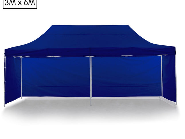 Wallaroo Gazebo Tent Marquee 3x6m PopUp Outdoor Wallaroo Blue