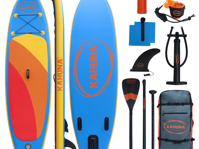 Kahuna Hana Inflatable Stand Up Paddle Board 10FT w/ iSUP Accessories