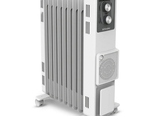 Dimplex 2.4kW Oil Column Heater with Turbo Fan 9 Fin Portable Radiator