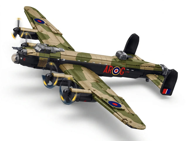 Sluban Model Kit 1:44 Lancaster Bomber G For George Plane WWII RAAF Air Force B1609