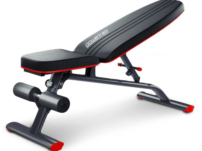 Powertrain Home Gym Bench Adjustable Flat Incline Decline FID 250KG Load