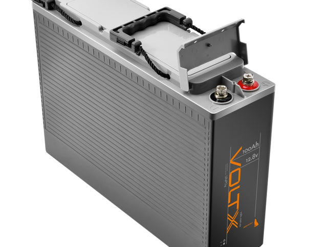 VoltX 12V Lithium Battery 100Ah Slim Plus
