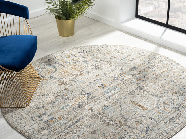 Aubre Contemporary Area Rug - Taupe - 240x320