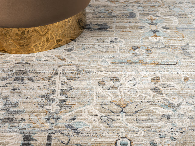 Aubre Contemporary Area Rug - Taupe - 240x320
