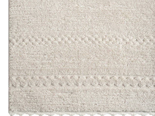 Addie Soft Pile Rug - Ivory - 240x330