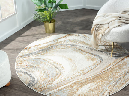 Avani Marble Rug - Sand - 300x400