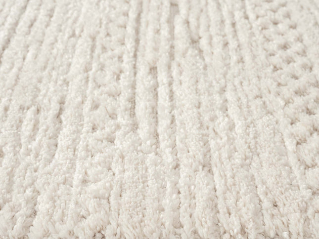 Addie Soft Pile Rug - Ivory - 300x400