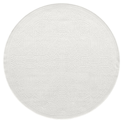 Grande Jacquard Rug - Ivory - 300x400