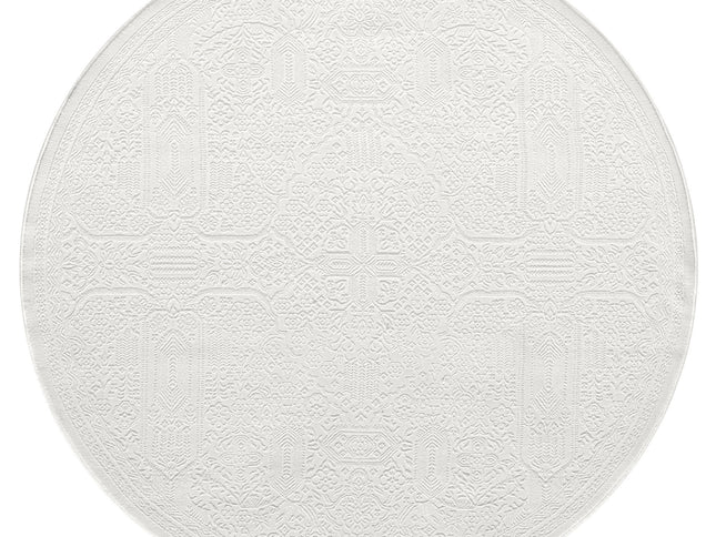 Grande Jacquard Rug - Ivory - 300x400
