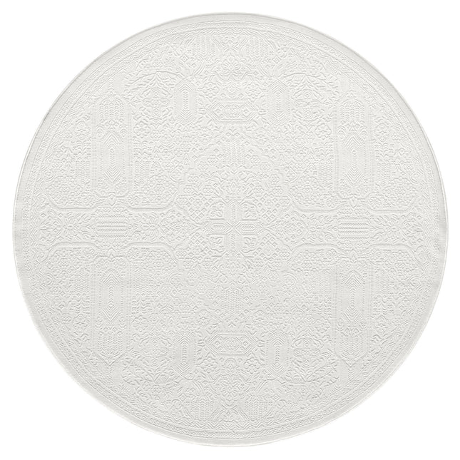 Grande Jacquard Rug - Ivory - 300x400