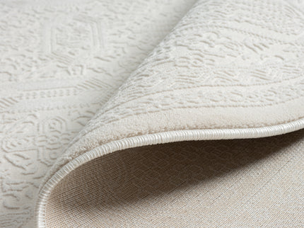 Grande Jacquard Rug - Ivory - 300x400