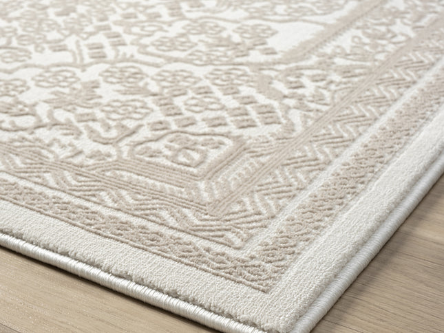 Grande Jacquard Rug - Sand - 300x400