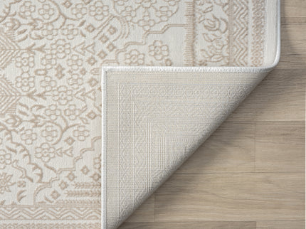 Grande Jacquard Rug - Sand - 300x400