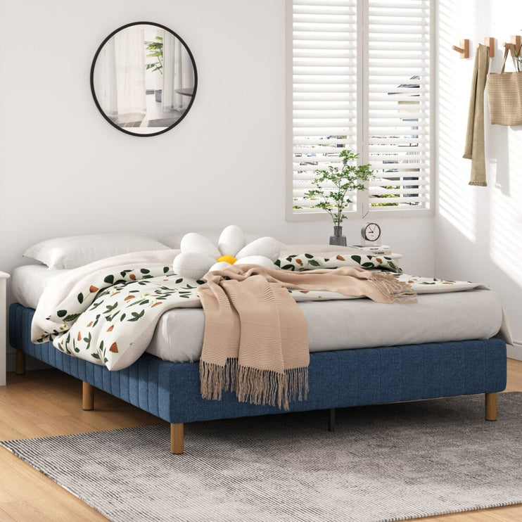 Metal Bed Frame Mattress Foundation Blue ‚Äö√Ñ√∂‚àö√ë‚àö‚àÇ‚Äö√†√∂‚àö√´‚Äö√†√∂‚Äö√†√á‚Äö√Ñ√∂‚àö‚Ä†‚àö‚àÇ‚Äö√†√∂‚àö¬¥‚Äö√Ñ√∂‚àö‚Ä†‚àö‚àÇ¬¨¬®¬¨√Ü Double