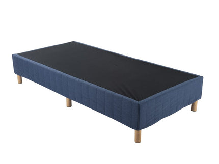 Metal Bed Frame Mattress Foundation Blue ‚Äì Double