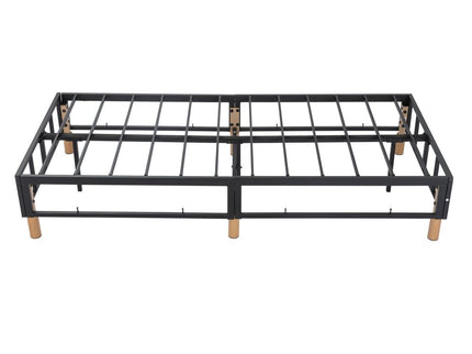 Metal Bed Frame Mattress Foundation Blue ‚Äì Double