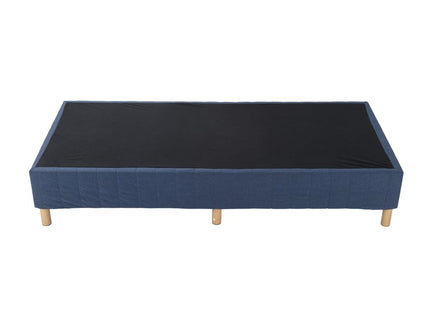 Metal Bed Frame Mattress Foundation Blue ‚Äì Double