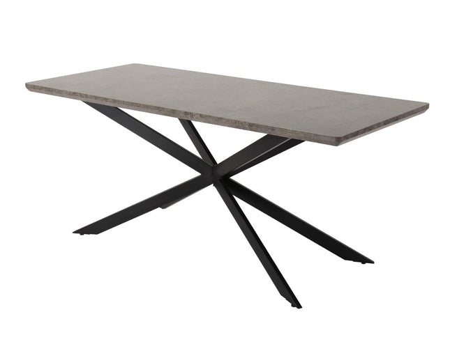 Falcon Rectangular Dining Table MDF Marbling
