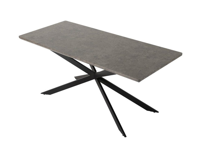 Falcon Rectangular Dining Table MDF Marbling