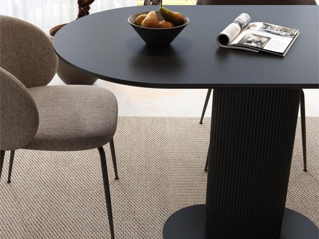 Clara Eclipse Oval Dining Table