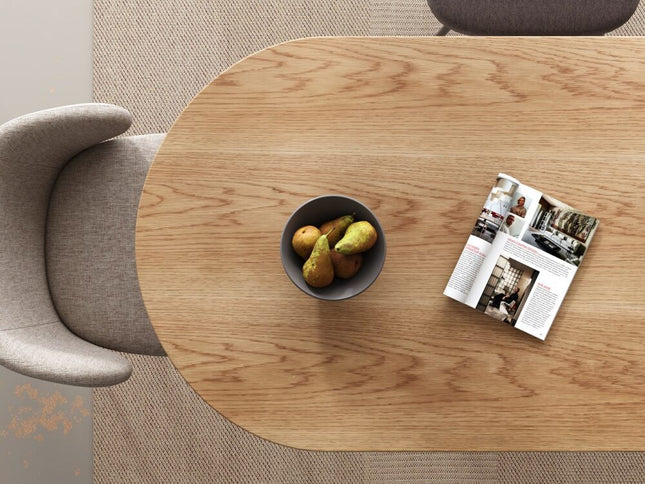 Clara Gather Round Oval Dining Table