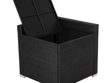 6PCS Outdoor Modular Lounge Sofa Coogee-Black