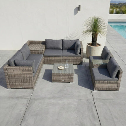 9-Piece Outdoor Setting
