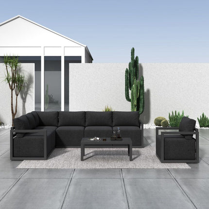 Alfresco 7-Seat Garden Lounge Set ‚Äì Charcoal Grey