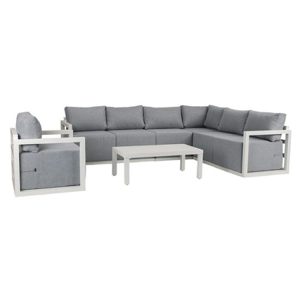 Alfresco 7-Seat Garden Lounge Set ‚Äì White
