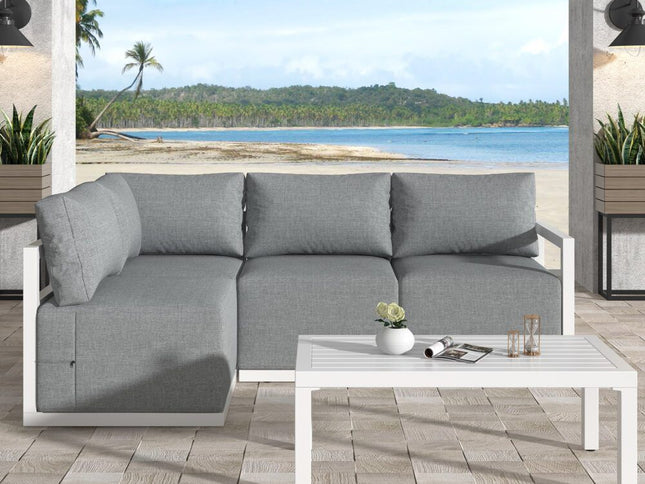 Four-Seat Alfresco Harmony Set – White