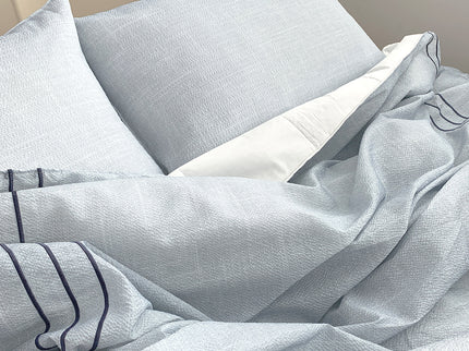 Saesom Flua Snow Comforter Set Queen Cool Quilt Bedspread WHITE