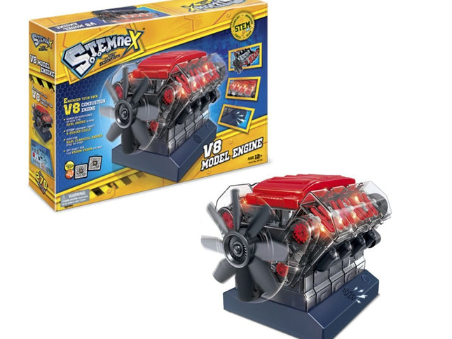 Stemnex Amazing V8 Model Engine STEM Toy Build Your Own Educational Construction Kit
