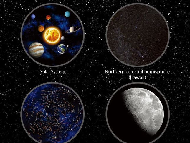 Solar System Star Light Projector STEM Toy - Space Planet Moon Galaxy Night Lights