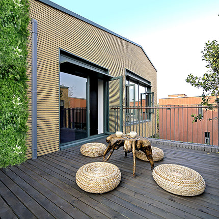 YES4HOMES 5 SQM Artificial Plant Wall Grass Panels Vertical Garden Tile Fence 1X1M Green