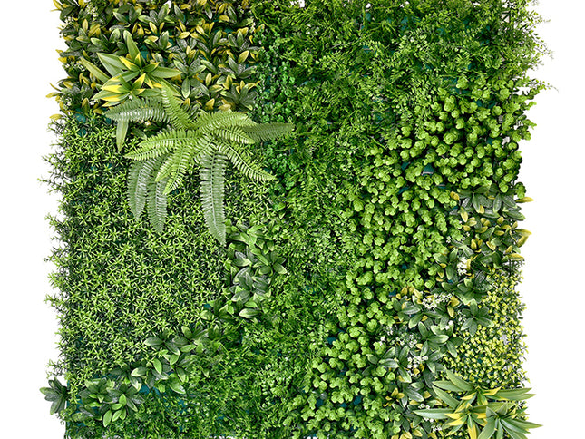 YES4HOMES 5 SQM Artificial Plant Wall Décor Grass Panels Vertical Garden Foliage Tile Fence 1X1M Green