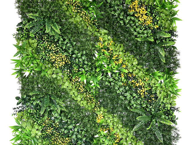 YES4HOMES 5 SQM Artificial Plant Wall Grass Panels Vertical Garden Foliage Tile Fence 1X1M Green