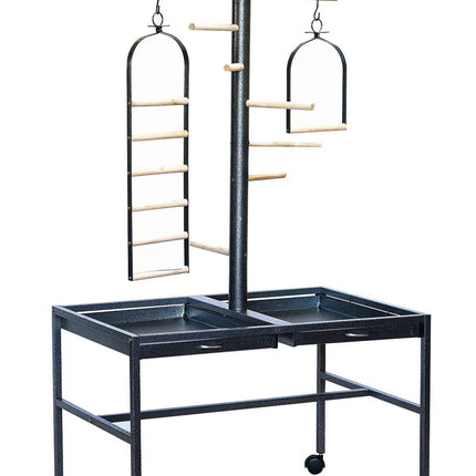 YES4PETS Large Bird Parrot Playpen Gym Toy Stand On Wheels
