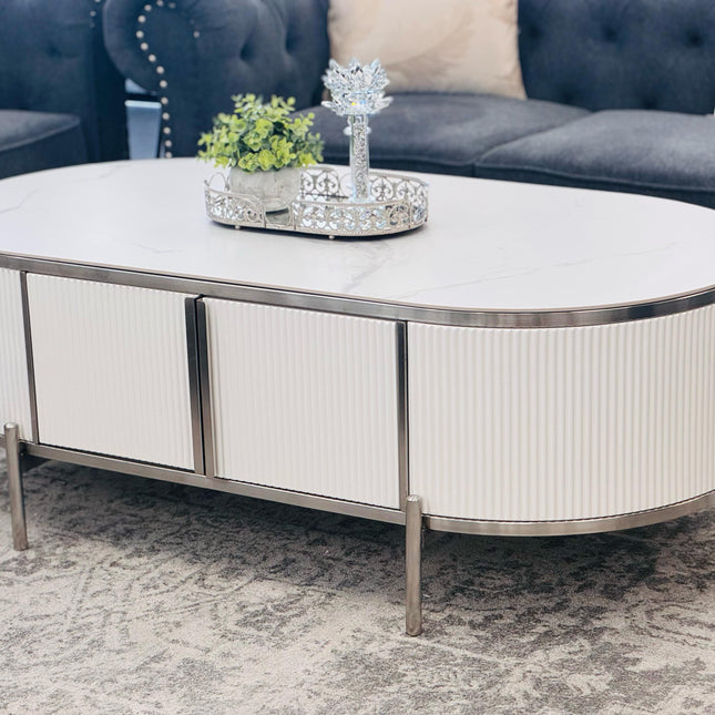 Kingsley Coffee Table - White