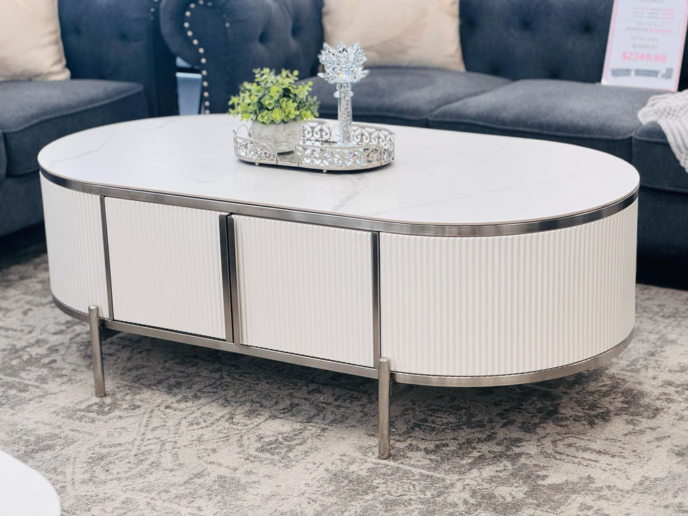 Kingsley Coffee Table - White