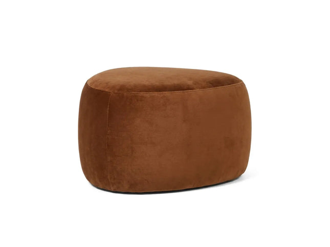 Interior Ave - Cove Pebble Ottoman - Cinnamon