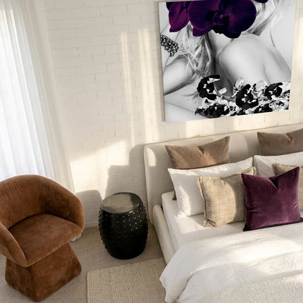 Interior Ave - Atelier Noir Studded Side Table - Black