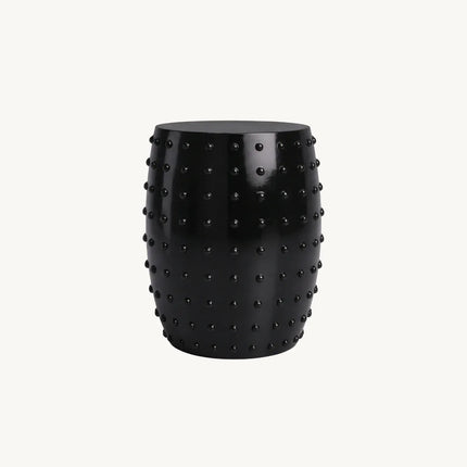 Interior Ave - Atelier Noir Studded Side Table - Black