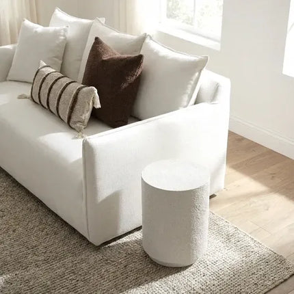 Interior Ave - Muse Textured Side Table - Fossil