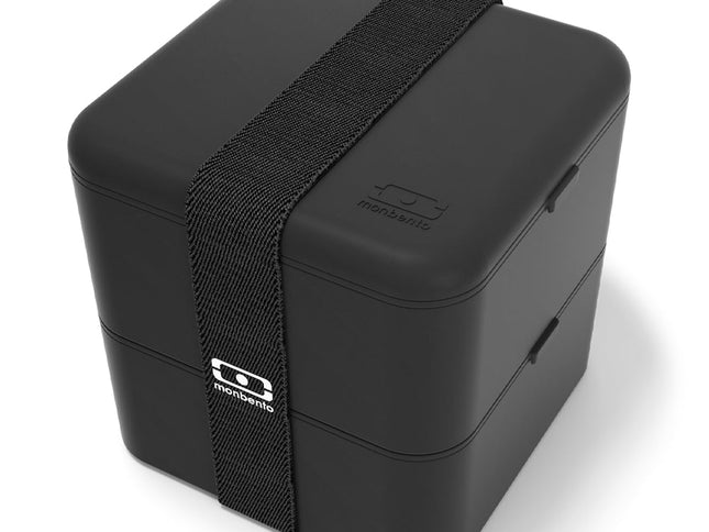 Monbento Mb Square Bento Box - Black Onyx
