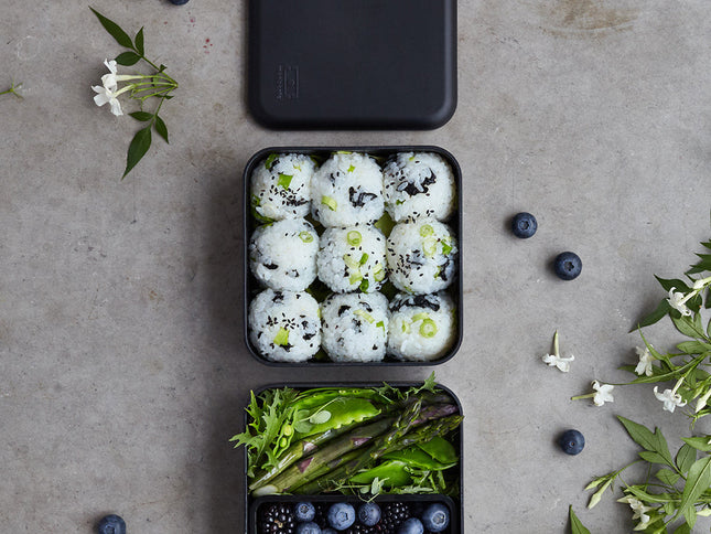 Monbento Mb Square Bento Box - Black Onyx