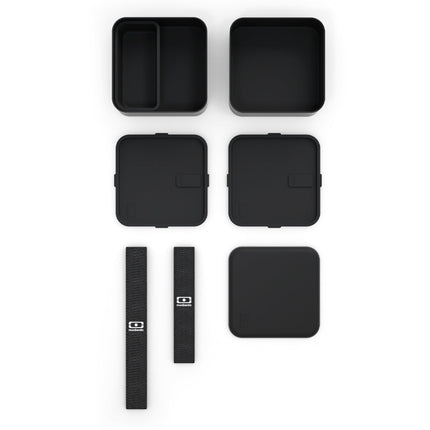 Monbento Mb Square Bento Box - Black Onyx