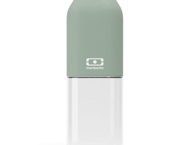 Monbento Mb Positive M Reusable Water Bottle - Green Natural