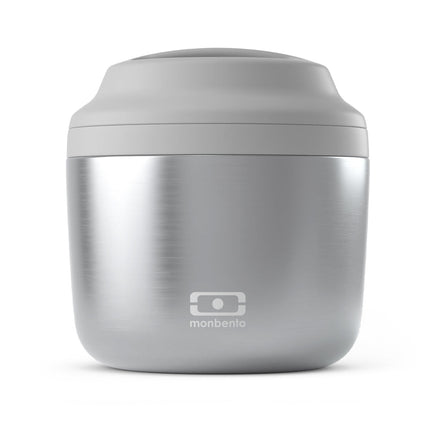 Monbento Mb Element Isolated Bento Box - Metallic Silver